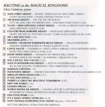 CD Chris Calabrese: Ragtime At The Magical Kingdoms