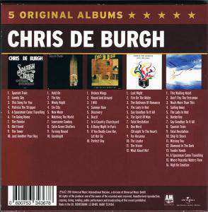 5CD/Dobozkészlet Chris de Burgh: 5 Original Albums