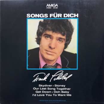 LP Frank Schöbel: Songs Für Dich (75)