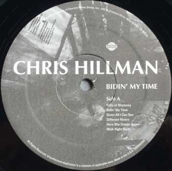 LP Chris Hillman: Bidin' My Time