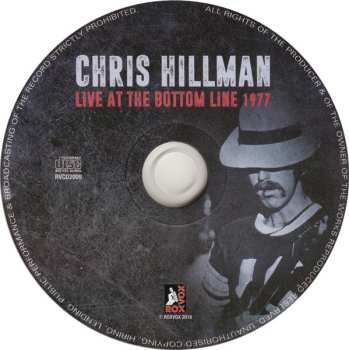 CD Chris Hillman: Live At The Bottom Line 1977