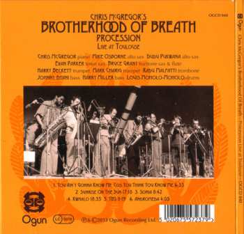 CD Chris McGregor's Brotherhood Of Breath: Procession (Live At Toulouse)