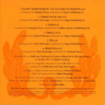 CD Chris McGregor's Brotherhood Of Breath: Procession (Live At Toulouse)