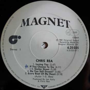 LP Chris Rea: Chris Rea