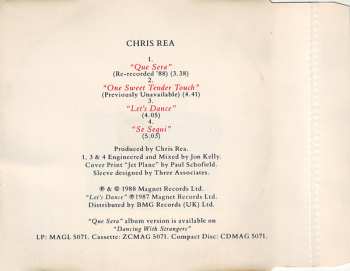 CD Chris Rea: Que Sera