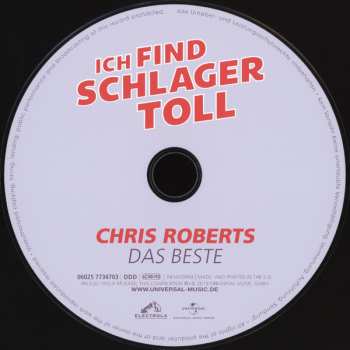 CD Chris Roberts: Ich Find Schlager Toll - Das Beste