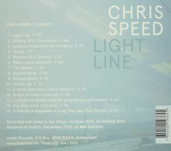 CD Chris Speed: Light Line