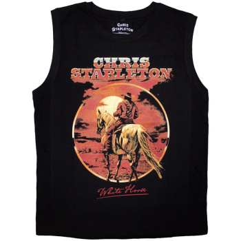 Merch Chris Stapleton: Tank Póló White Horse