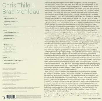 2LP Chris Thile: Chris Thile & Brad Mehldau