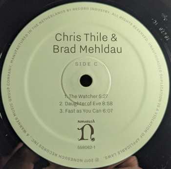 2LP Chris Thile: Chris Thile & Brad Mehldau