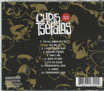 CD Chris Tsefalas: I'm All Right?