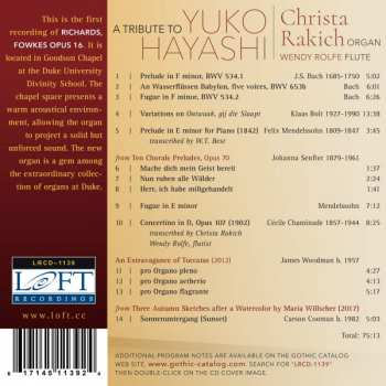 CD Christa Rakich: A Tribute To Yuko Hayashi