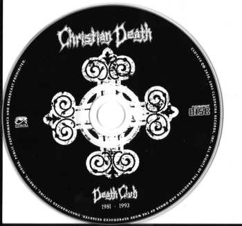 CD/DVD Christian Death: Death Club 1981-1993