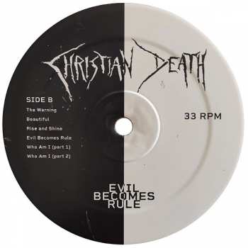 LP Christian Death: Evil Becomes Rule LTD