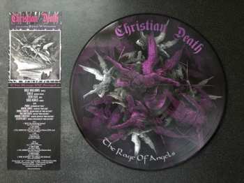 LP Christian Death featuring Rozz Williams: The Rage Of Angels PIC | LTD