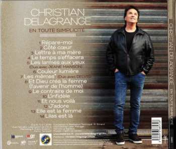 CD Christian Delagrange: En Toute Simplicité