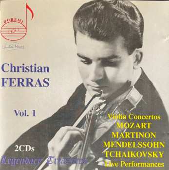 Album Pyotr Ilyich Tchaikovsky: Vol.1: Violin Concertos. Live Performances