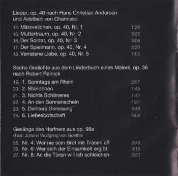 CD Robert Schumann: Melancholie (Lieder Von Robert Schumann)