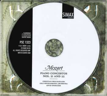 CD Oslo Filharmoniske Orkester: Mozart - Piano Concertos Nos. 21 And 22
