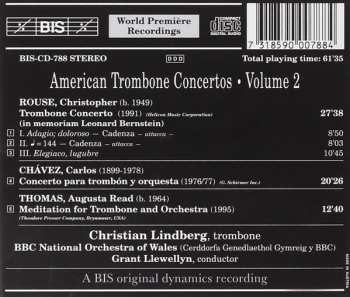 CD Christian Lindberg: American Trombone Concertos • Volume 2