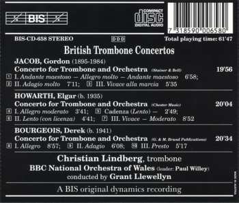 CD Christian Lindberg: British Trombone Concertos