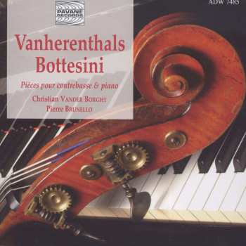 CD Christian Vander Borght: Vanherenthals, Bottesini: Pièces pour contrebasse & piano