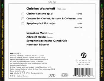 CD Sebastian Manz: Symphony ∙ Clarinet Concerto ∙ Double Concerto