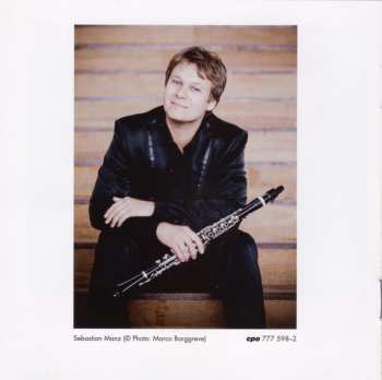 CD Sebastian Manz: Symphony ∙ Clarinet Concerto ∙ Double Concerto