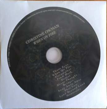 LP/CD Christine Owman: When On Fire