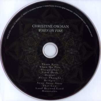LP/CD Christine Owman: When On Fire