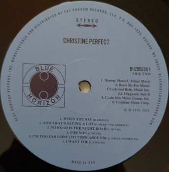 LP Christine Perfect: Christine Perfect