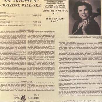 8CD/Dobozkészlet Christine Walevska: The Beauty & The Bow (Private Archive Recordings)