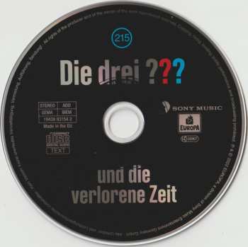 CD Christoph Dittert: Die Drei ??? 215 - Und Die Verlorene Zeit