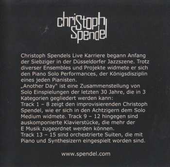 CD Christoph Spendel: Another Day