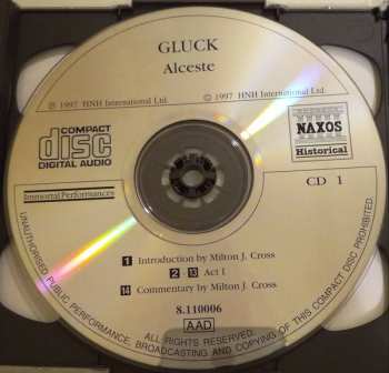 2CD Christoph Willibald Gluck: Alceste