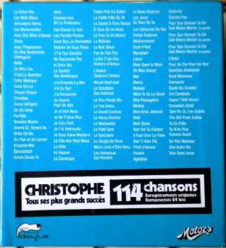 20CD/Dobozkészlet Christophe: 114 Chansons - Tous Ses Plus Grands Succès LTD