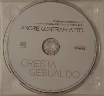 CD Carlo Gesualdo: Amore Contraffatto