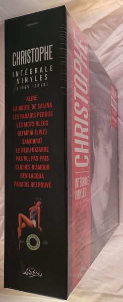 14LP/Dobozkészlet Christophe: Intégrale Vinyles (1965 - 2013)