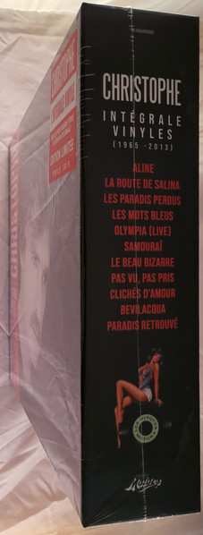 14LP/Dobozkészlet Christophe: Intégrale Vinyles (1965 - 2013)