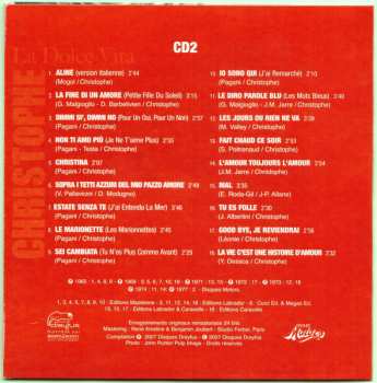 3CD/Dobozkészlet Christophe: La Dolce Vita