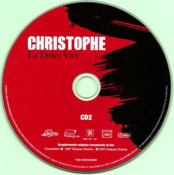 3CD/Dobozkészlet Christophe: La Dolce Vita