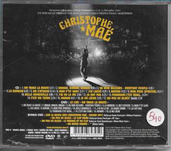 CD/DVD Christophe Maé: On Trace La Route - Le Live