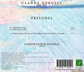 CD Christopher Howell: Claude Debussy: Préludes, Livres 1 & 2