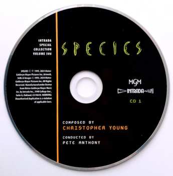 2CD Christopher Young: Species (Original MGM Motion Picture Soundtrack)
