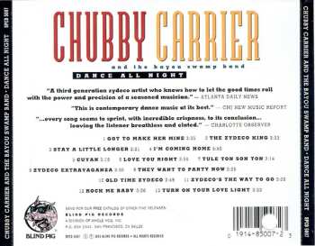CD Chubby Carrier & The Bayou Swamp Band: Dance All Night