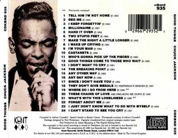 CD Chuck Jackson: Good Things