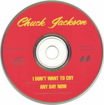 CD Chuck Jackson: I Don't Want To Cry / Any Day Now