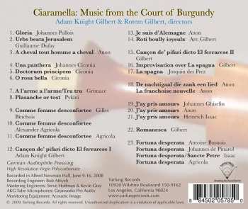 CD Ciaramella: Music From The Court Of Burgundy
