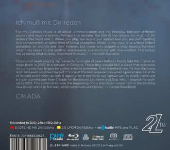 Blu-ray/SACD Cikada Ensemble: Ich Muß Mit Dir Reden