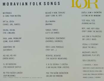 LP Cimbálová Muzika Hynka Bíma: Moravský Folklór = Moravian Folk Songs